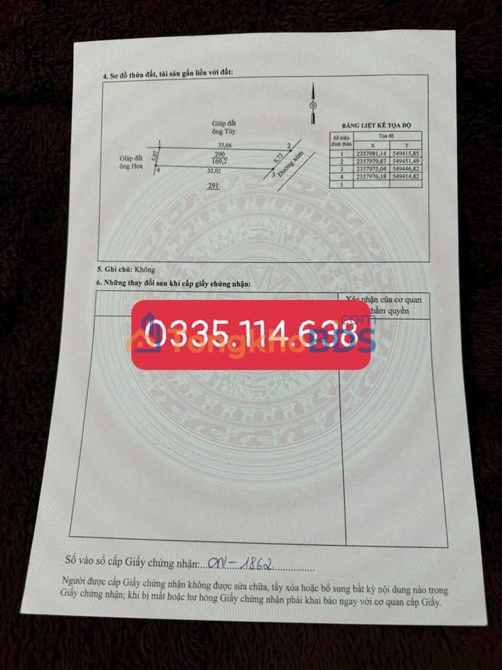 Đất Nền Tam Nông 169m² - Sổ Đỏ Sẵn Sàng - Kề QL32, KCN Tiềm Năng