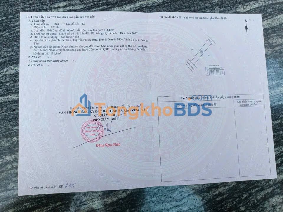 Bán Đất Tặng Nhà 198m² Xã Tân Quý Tây, Bình Chánh - Giá 2.1 Tỷ