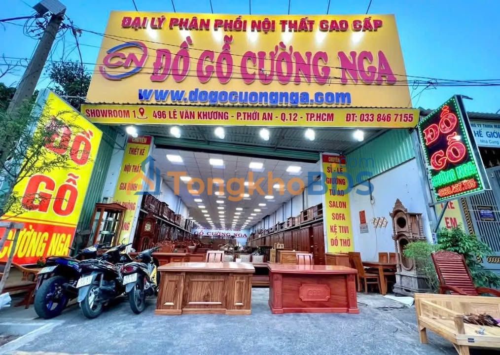 Nhà xưởng Lê Văn Khương Q12 590m² 48.5 tỷ - Diện tích lớn