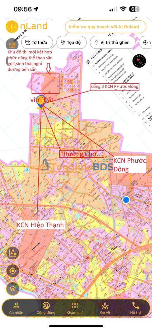 Đất Nền Gò Dầu - Ngay KCN Phước Đông, 250m², Chỉ 3xx Triệu