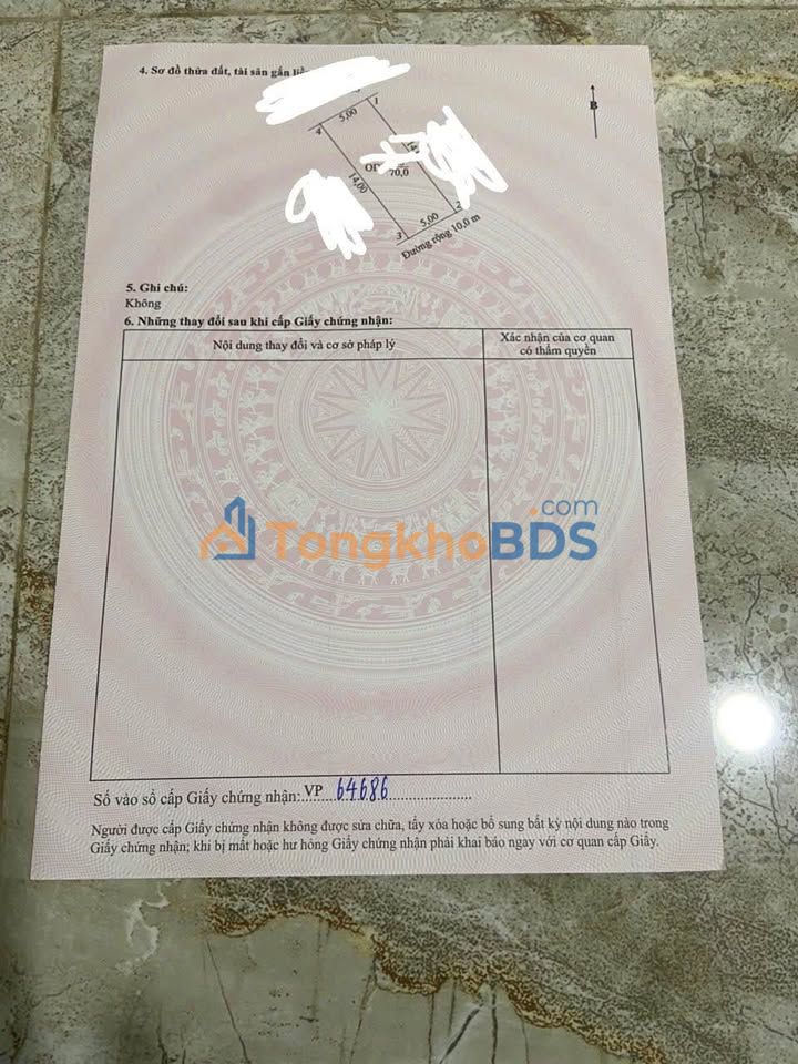 Đất nền Quang Trung Tam Điệp 70m² giá 1 tỷ - Sổ đỏ chính chủ