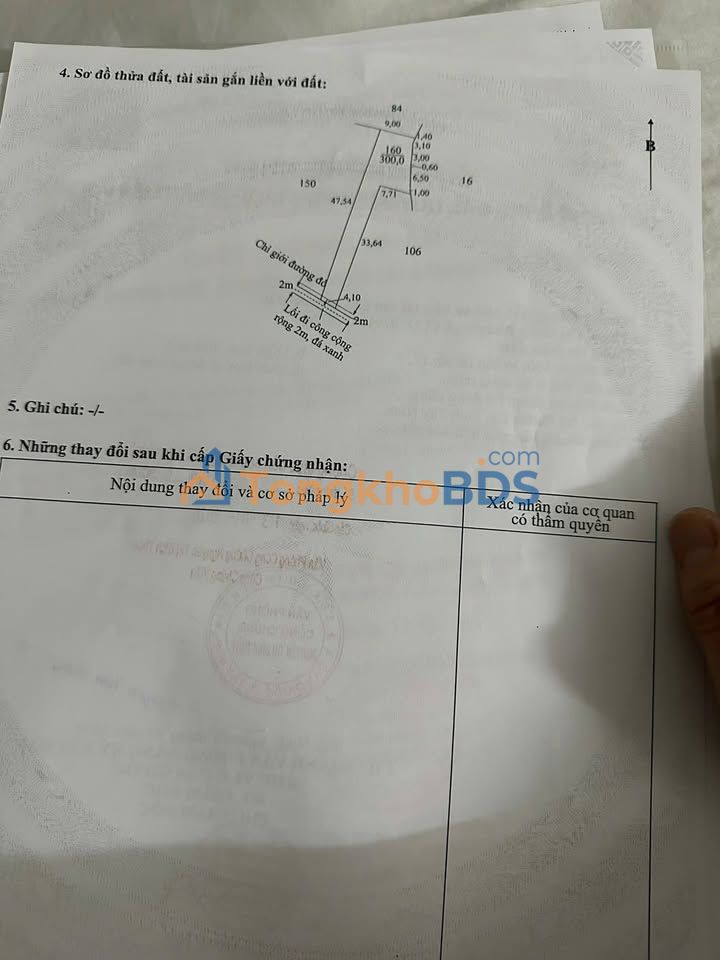 Đất vườn Long Thượng 561m² 2.7 tỷ - Sổ đỏ chính chủ