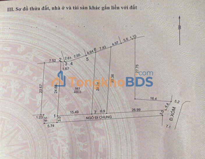 Đất Xuân Linh, Chương Mỹ 400m² pháp lý rõ ràng