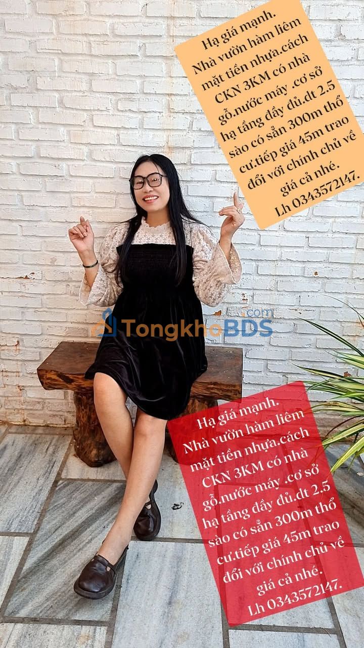 Bán Gấp Farm Hàm Liêm 2500m² Mặt Tiền Nhựa - Hạ Giá Sập Sàn