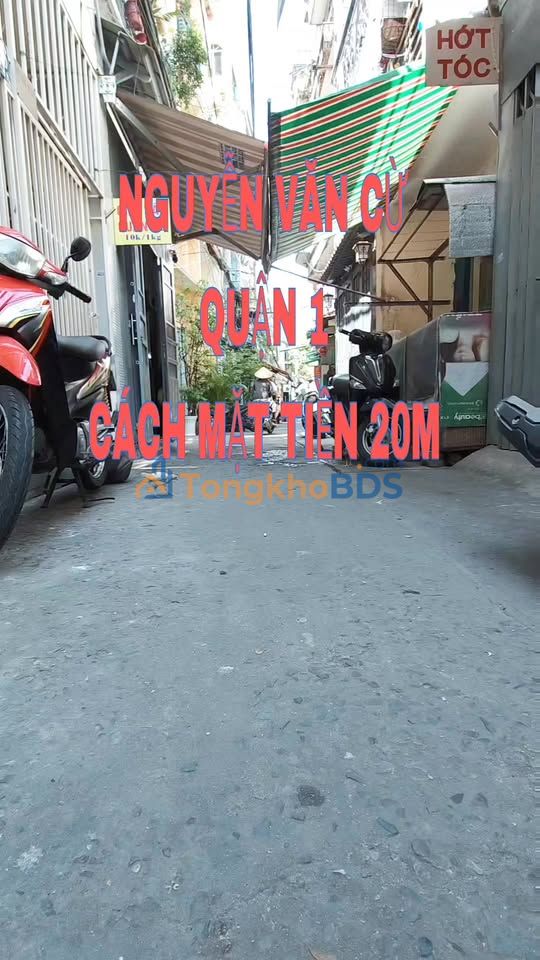 Nhà 33m² Nguyễn Văn Cừ, Quận 1 - 3PN, 3 Lầu, 6.1 Tỷ