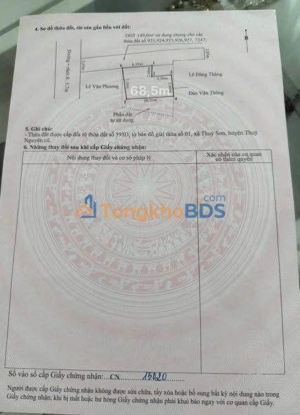 Đất Thuỷ Nguyên Hải Phòng 120m² giá 2 tỷ - Đường to ô tô