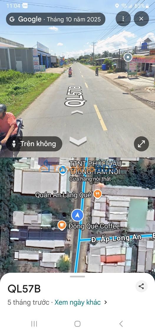 Đất nền Phú Thuận 4500m2 13.5 tỷ - Đường to ô tô