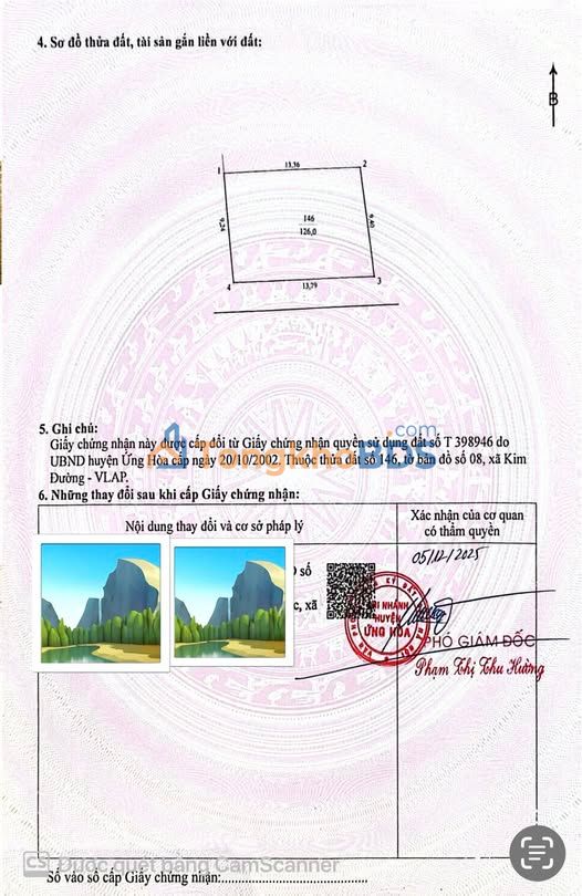 Đất Kim Đường 126m² giá tốt hiếm có