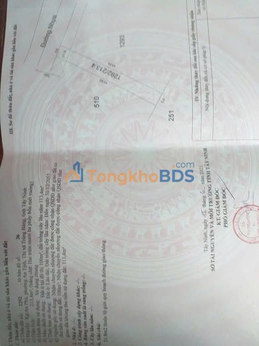 Đất Trảng Bàng 200m² - Mặt tiền nhựa lớn, sát KCN Linh Trung 3