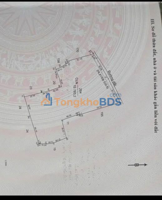Bán gấp 15.000m² đất Dầu Tiếng, Bình Dương - Sổ hồng chính chủ, giá 14 tỷ
