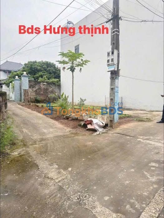 Đất Lô Góc Phố Vôi, Bắc Ninh - 95.8m² Sổ Đỏ, Giá 1 Tỷ