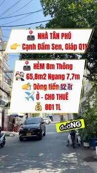 Nhà Trịnh Đình Trọng Tân Phú 65m² 8.1 tỷ - Chính chủ bán