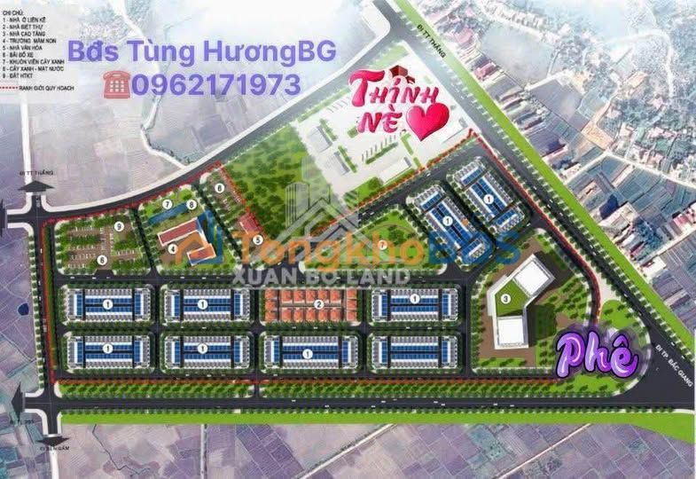 Đất nền DA Chớp 90m² giá 2 tỷ - Cơ hội đầu tư sinh lời tại Hiệp Hòa, Bắc Giang
