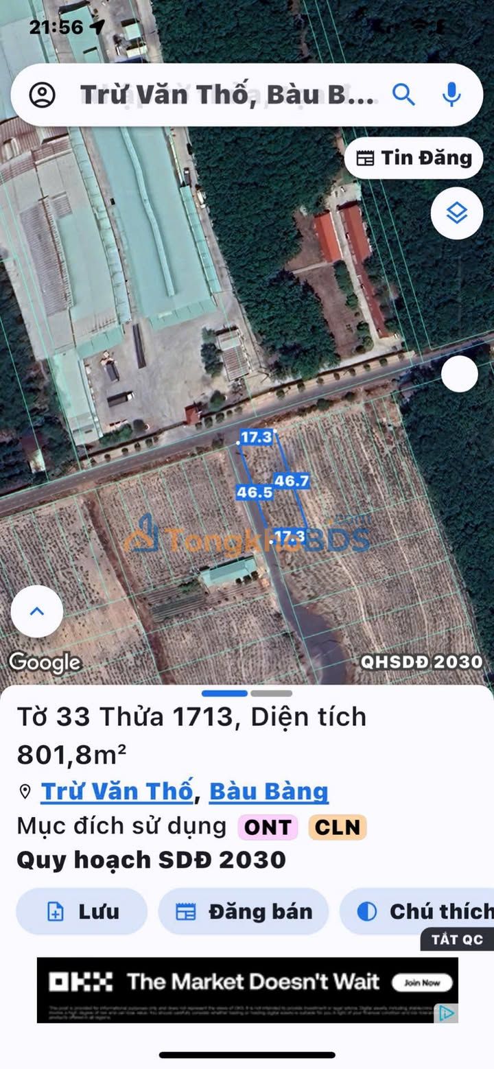 Đất Củ Chi 813m² - Lô Góc 2 Mặt Tiền, Giá 3 Tỷ