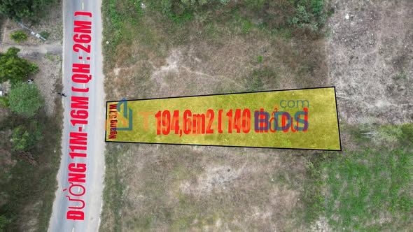 Đất Nền Diên Khánh 194m² - Sổ Đỏ Rõ Ràng, Giá 820 Triệu