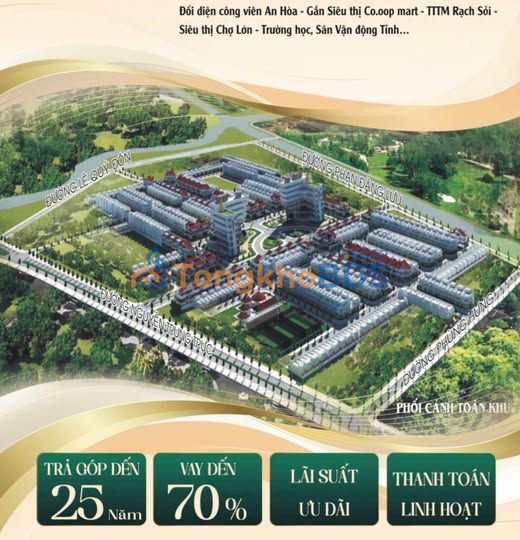 Nhà riêng Long Xuyên 100m² 2 tỷ - Giá tốt KDC An Bình