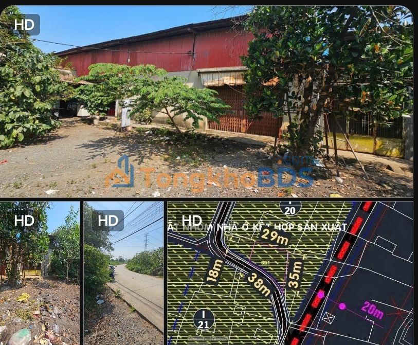 Bán Xưởng 726m² Tân Thạnh Đông, Củ Chi - Sẵn Sàng Hoạt Động