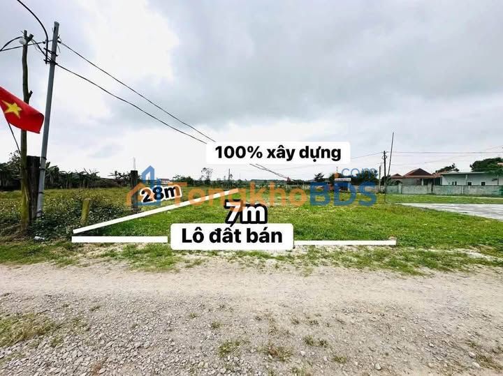 Đất Thôn 7 Lý Trạch 196m² 700-799 triệu - Đất thổ cư 100%