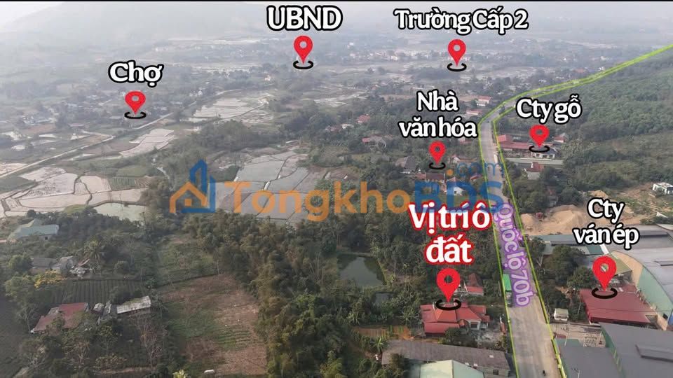 Đất Nền QL70B Thanh Sơn 212m² - Giá 600 Triệu, Sẵn Sàng Xây Dựng
