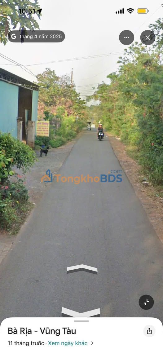 Đất nền Bàu Chinh Châu Đức 735m² 2 tỷ - Đường ô tô