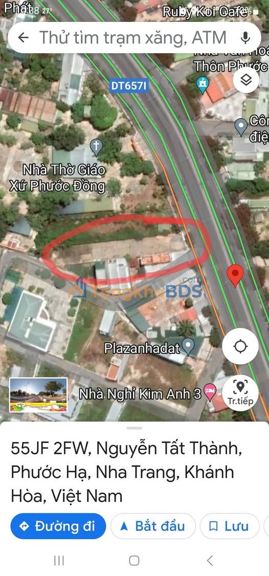 Đất nền Phước Đồng Nha Trang 570m² 10,83 tỷ - Sổ đỏ chính chủ