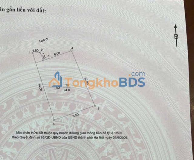 Nhà riêng Lê Văn Lương, Thanh Xuân 94m² 19 tỷ - Ô tô vào nhà