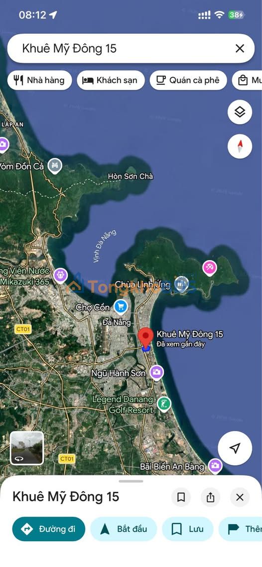 Chung cư Khuê Mỹ Đông 15, Đà Nẵng - 102m² View Biển, Dòng Tiền 180tr/tháng