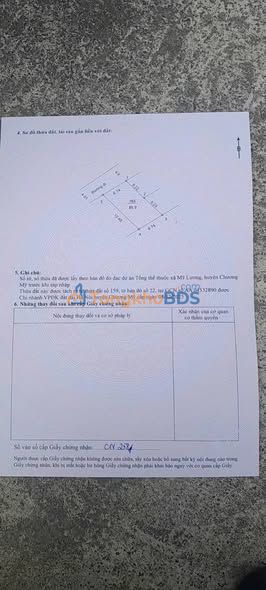 Đất nền Mỹ Lương Chương Mỹ 80m² 1,5 tỷ - Sổ đỏ chính chủ