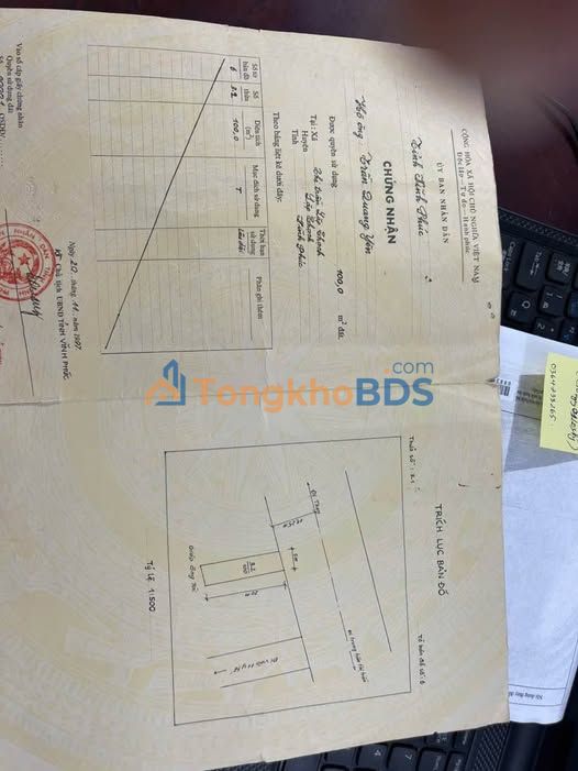 Nhà riêng Trục Chính 307 Lập Thạch 114m² 5 tỷ - Chính chủ bán