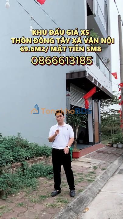 Đất nền Đông Anh 69,6m² thỏa thuận - Sổ đỏ chính chủ