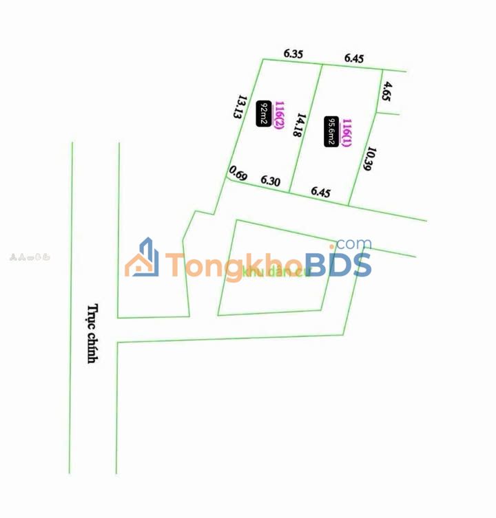 Đất nền Quất Lâm Thường Tín 92m² giá 368 triệu - Tiềm năng tăng giá