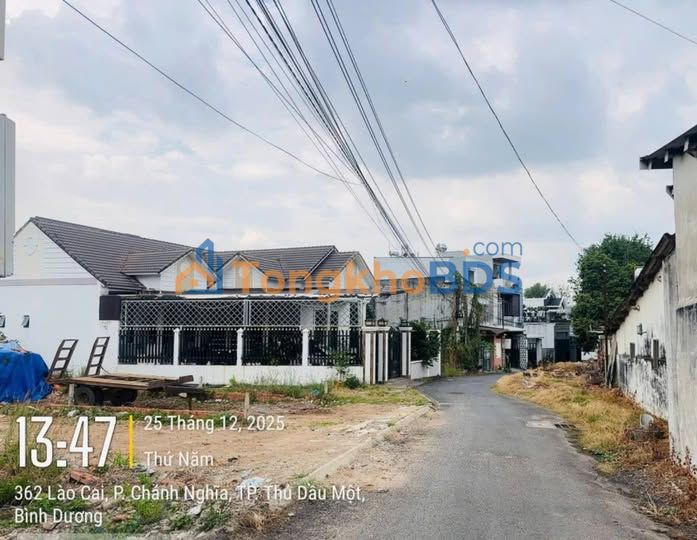 Đất Thổ Cư 80m² Chánh Nghĩa, Thủ Dầu Một - Sổ Hồng Sẵn Sàng