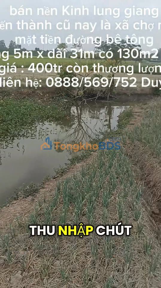 Đất nền Kiến An An Giang 130m² giá 400 triệu - Sổ đỏ chính chủ