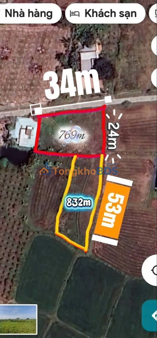 Đất Nền 1600m² Sổ Đỏ Chính Chủ - Mặt Tiền Lớn Gần Phan Thiết