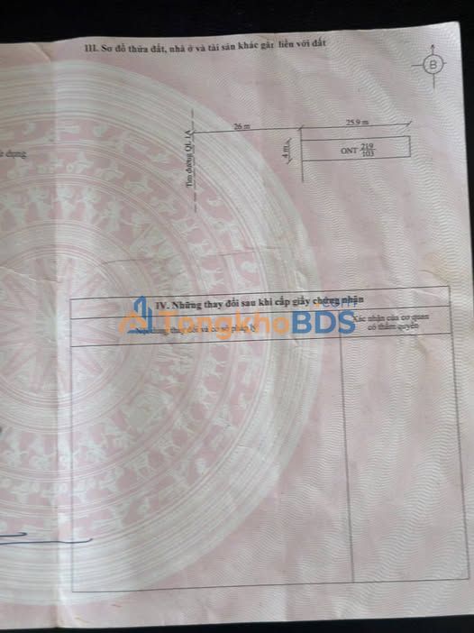 Đất nền QL1A Quảng Trạch 104m2 1.4 tỷ - Sổ đỏ chính chủ