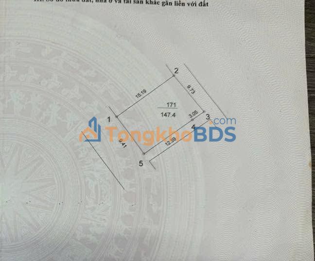 Đất nền Đại Thành, Quốc Oai 147m² - Mặt đường Liên Xã, 3 ô tô tránh