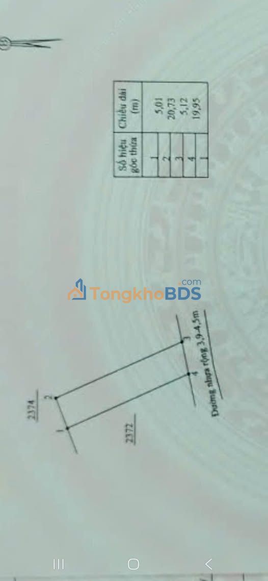 Đất nền Diên Toàn Nha Trang 102m² - Mặt tiền nhựa, gần UBND cũ