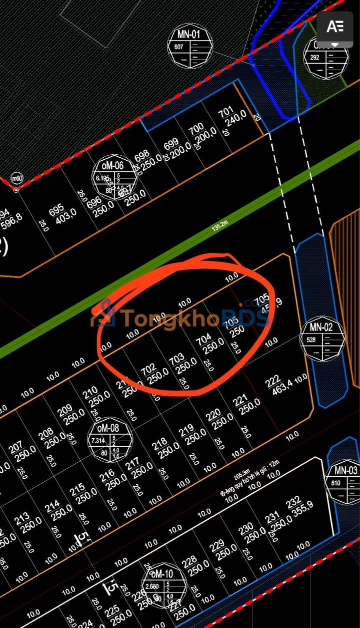 Đất nền Thanh Niên Xung Phong, Thái Nguyên 250m² 7.5 tỷ - Sổ đỏ chính chủ