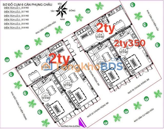 Nhà 4 tầng Phụng Châu, Chương Mỹ 35.1m² - Sổ hồng sẵn sàng giao dịch