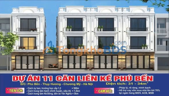 Nhà riêng Thụy Hương Chương Mỹ 33m² 1.7 tỷ - Ô tô vào nhà