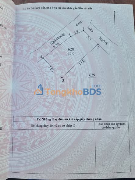 Đất nền Tiên Phương 84m² giá 840 triệu - Sổ đỏ chính chủ