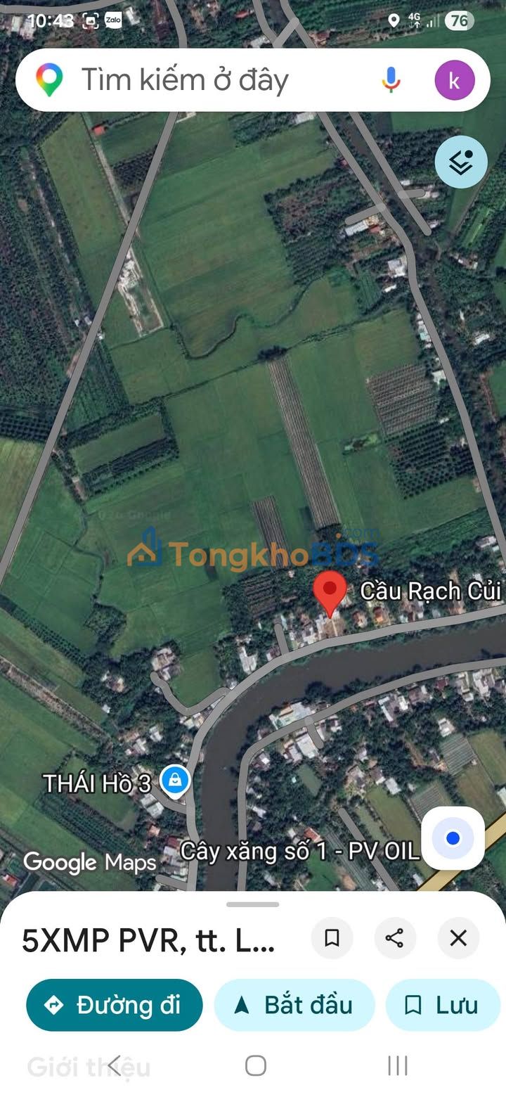 Đất nền Long Phước 4.700m² giá 1 tỷ - Sổ đỏ chính chủ