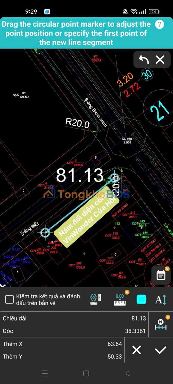 Đất Nghi Hòa Đường Ngang 21 292m² - Tiềm năng tăng giá