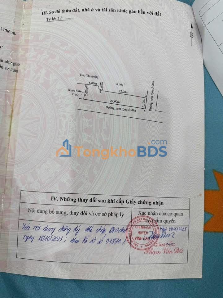 Nhà riêng KCN Vinh Quang Thanh Lương 160m2 - Sẵn sàng ở ngay