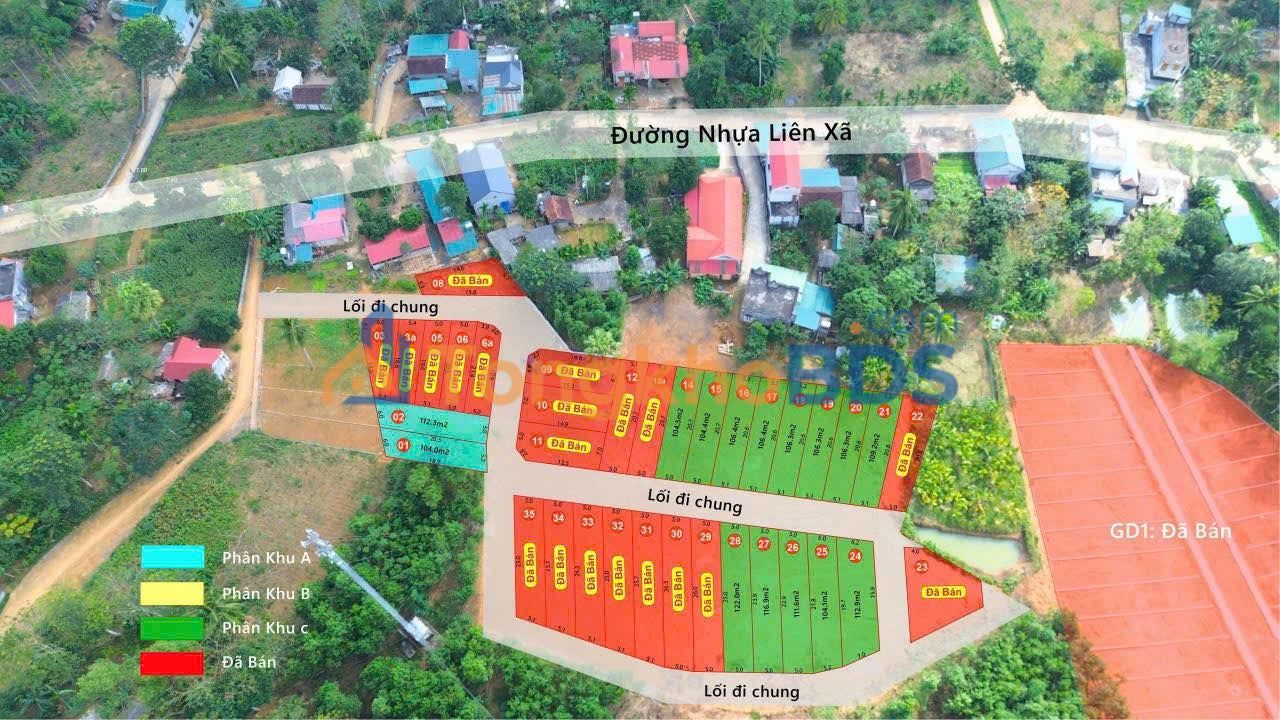 Đất nền Ngọc Trạo, Thanh Hóa - 100m² - Sổ đỏ - Chỉ từ 185 triệu