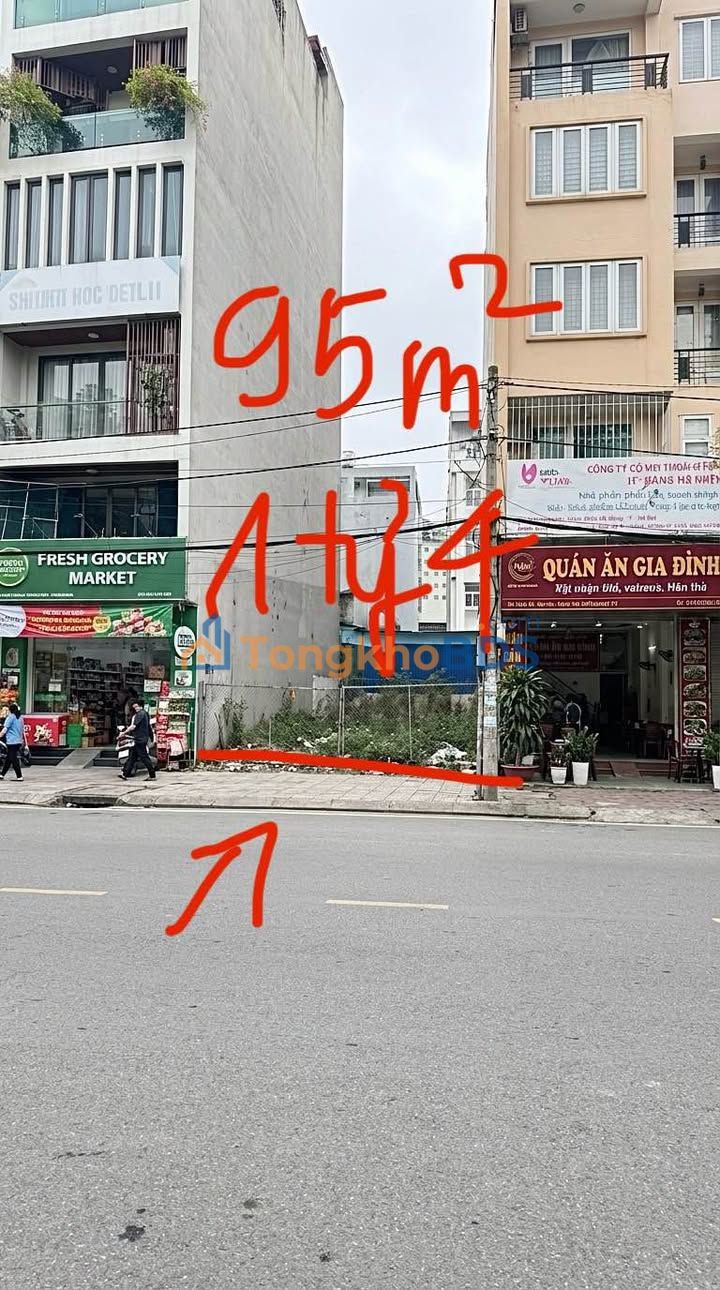 Bán gấp mặt đường Hà Đông 95m² - Kinh doanh sầm uất, giá 1.4 tỷ