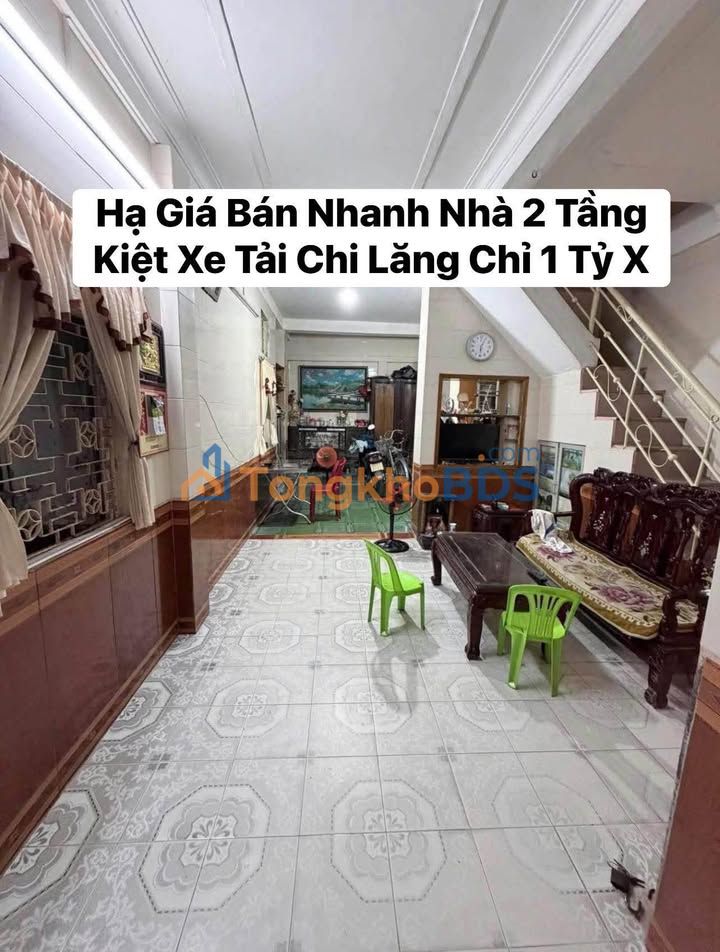 Nhà 2 tầng Kiệt Xe Tải Chi Lăng 68m² 1 tỷ - Giá tốt hiếm có