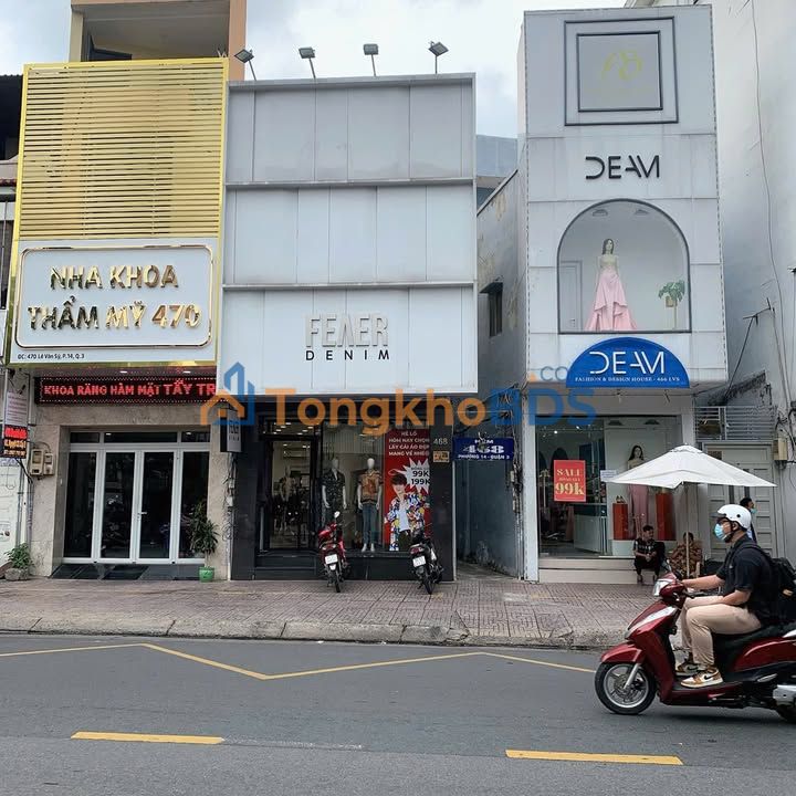 Nhà 2 mặt tiền Lê Văn Sỹ Q3 92m² 39 tỷ - Mặt tiền kinh doanh