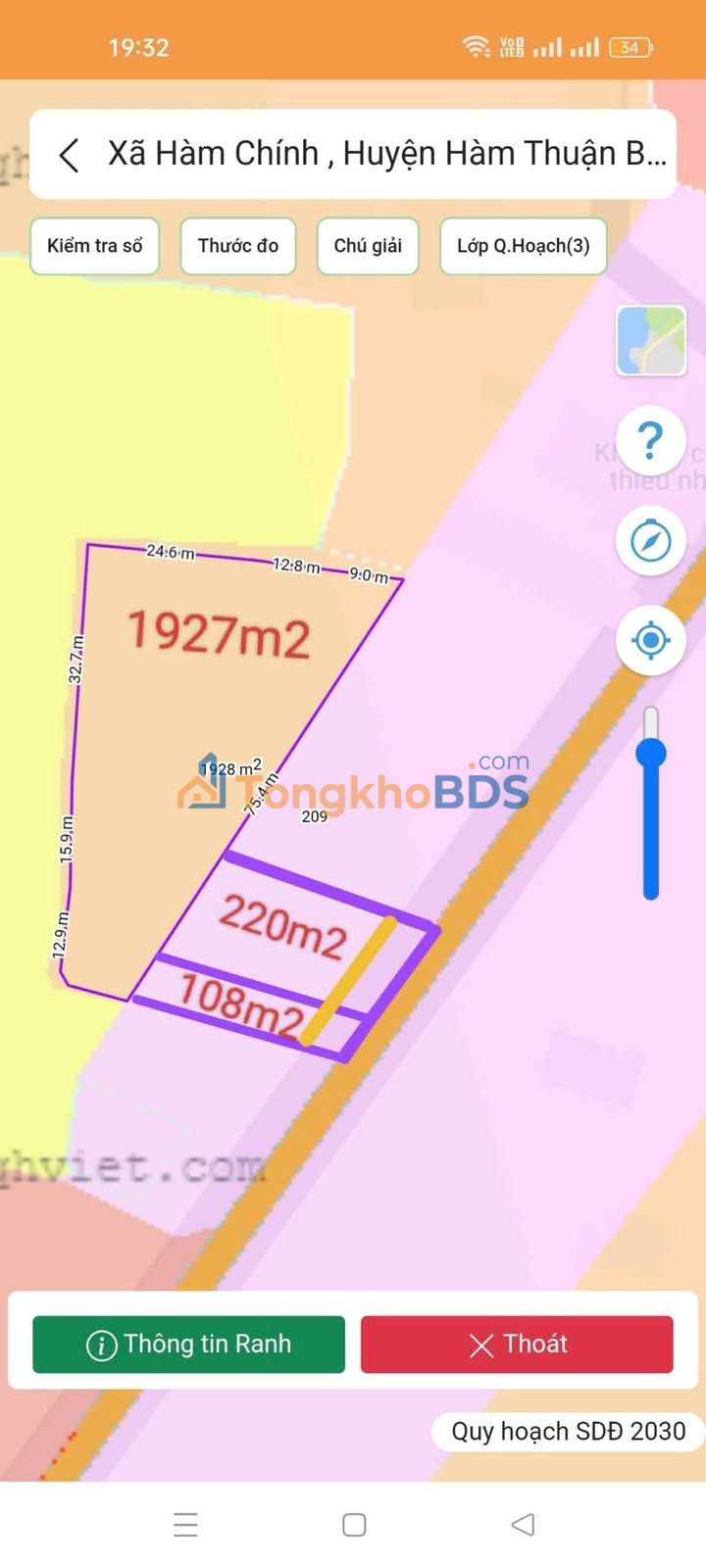 Đất nền Quận 1 9600m² 3 tỷ - Sổ đỏ chính chủ