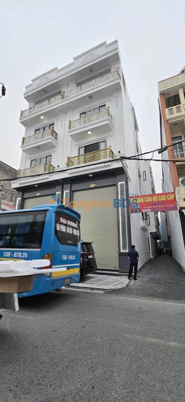 Nhà 4 tầng Trực Cát Lê Chân 128m2 4,999 tỷ – Ô tô vào tận nhà